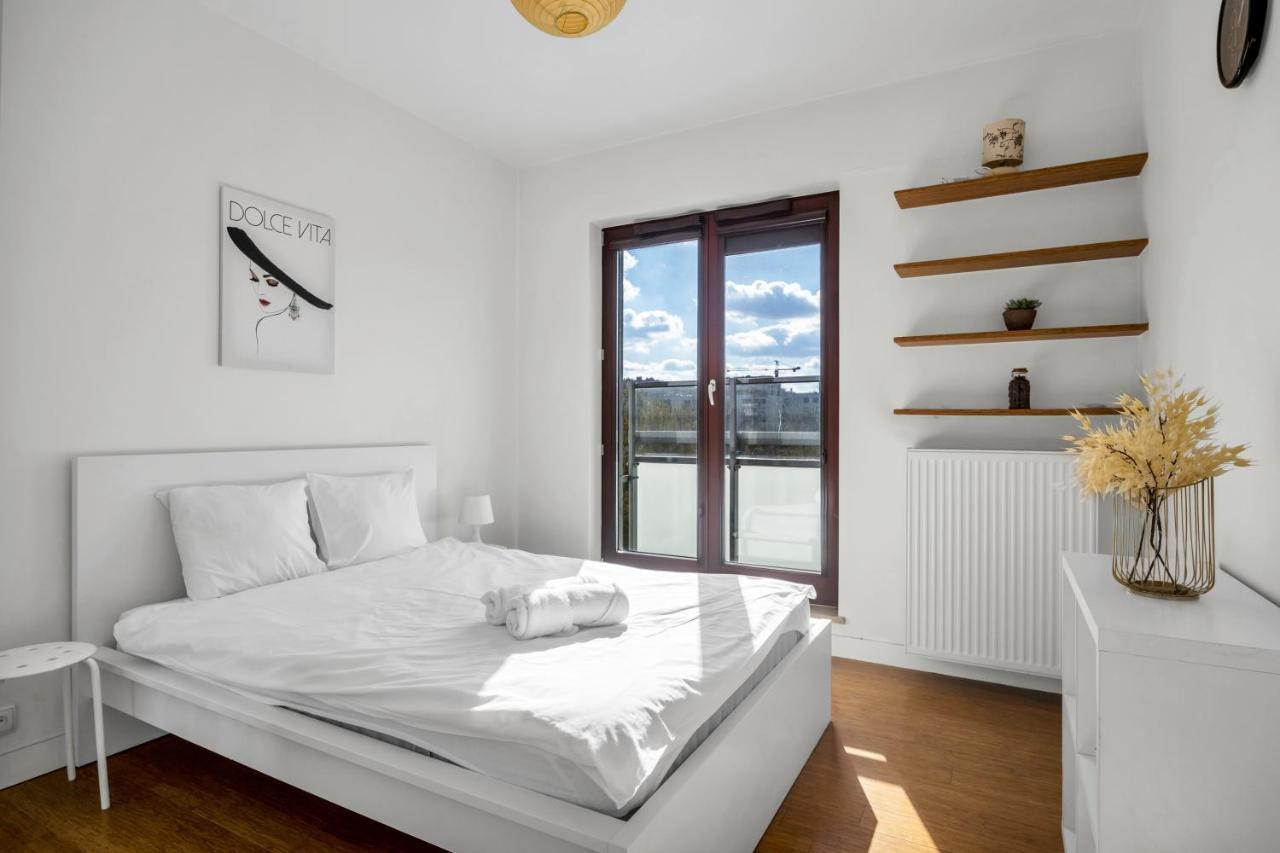 1Br New Apt 20Min Centre Parking Varsovia Exterior foto
