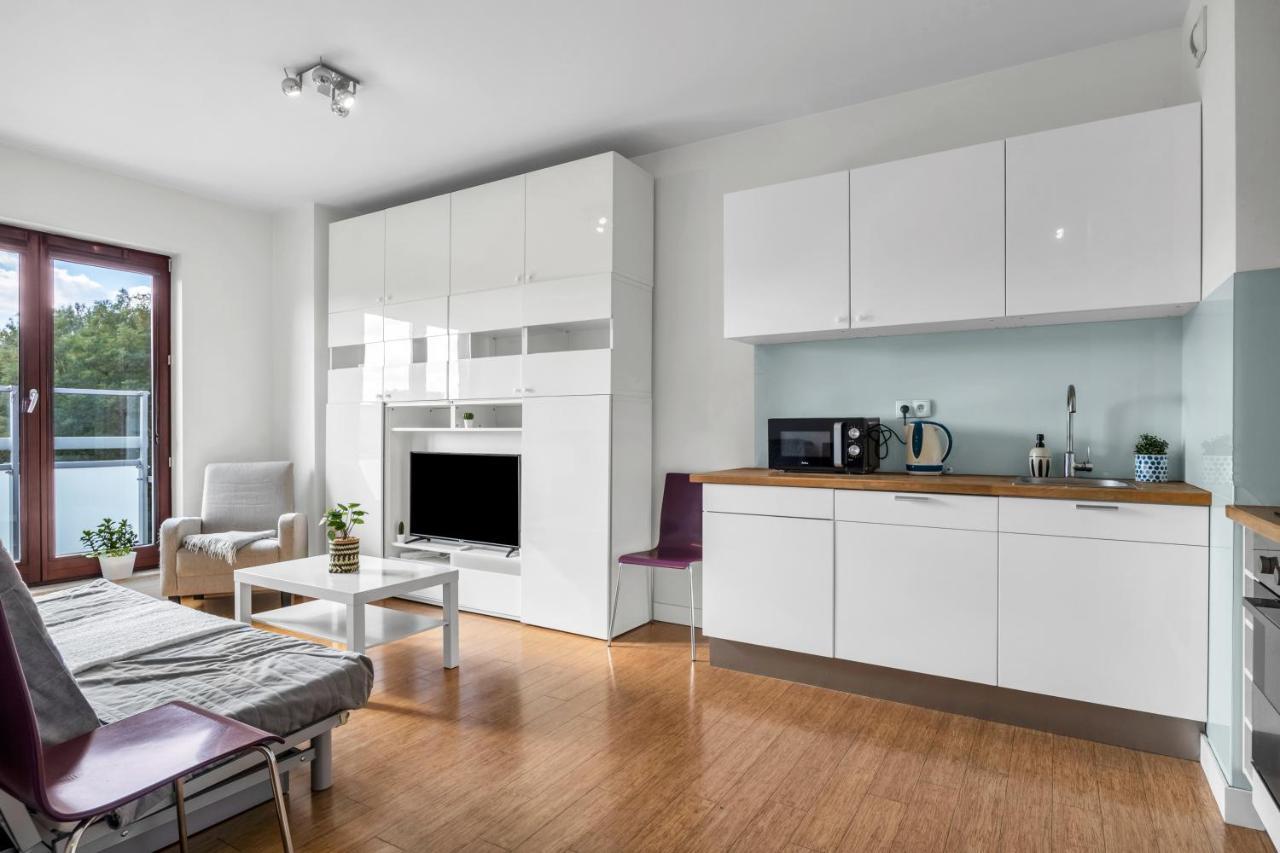 1Br New Apt 20Min Centre Parking Varsovia Exterior foto