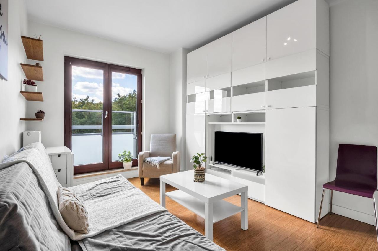 1Br New Apt 20Min Centre Parking Varsovia Exterior foto